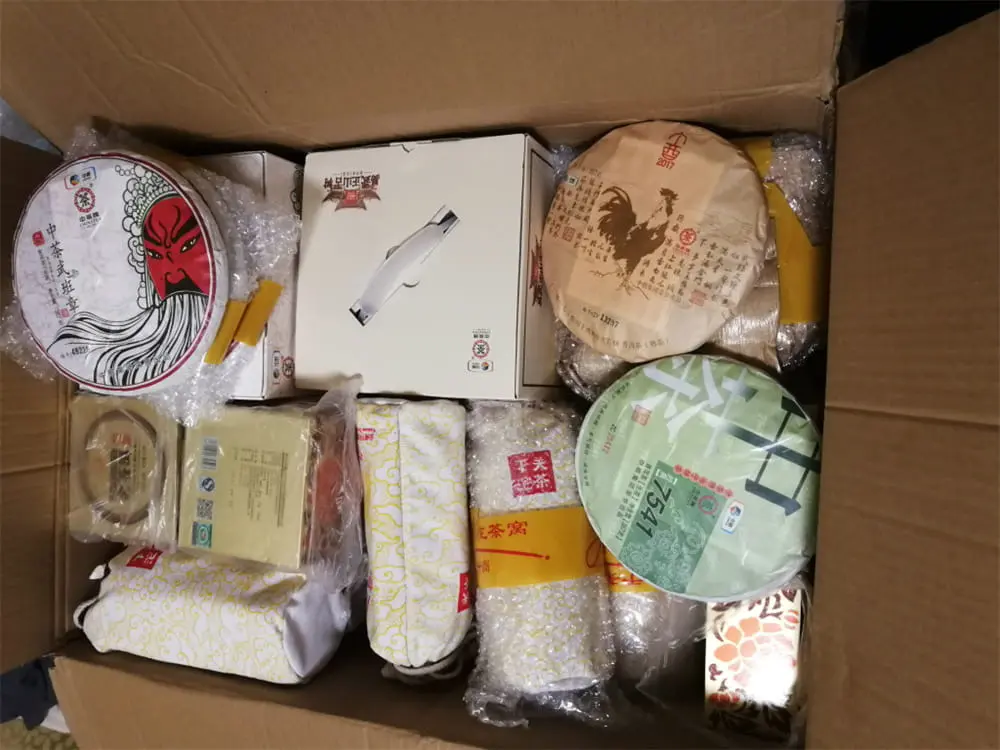 高价回收中茶普洱茶案列展示