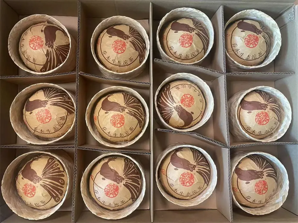 神农架回收福今普洱茶2019年生茶熟茶图2